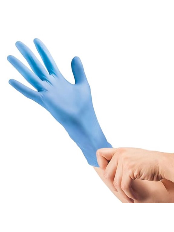 TritonGrip EC Nitrile Gloves - Size Large- Blue - 50ct