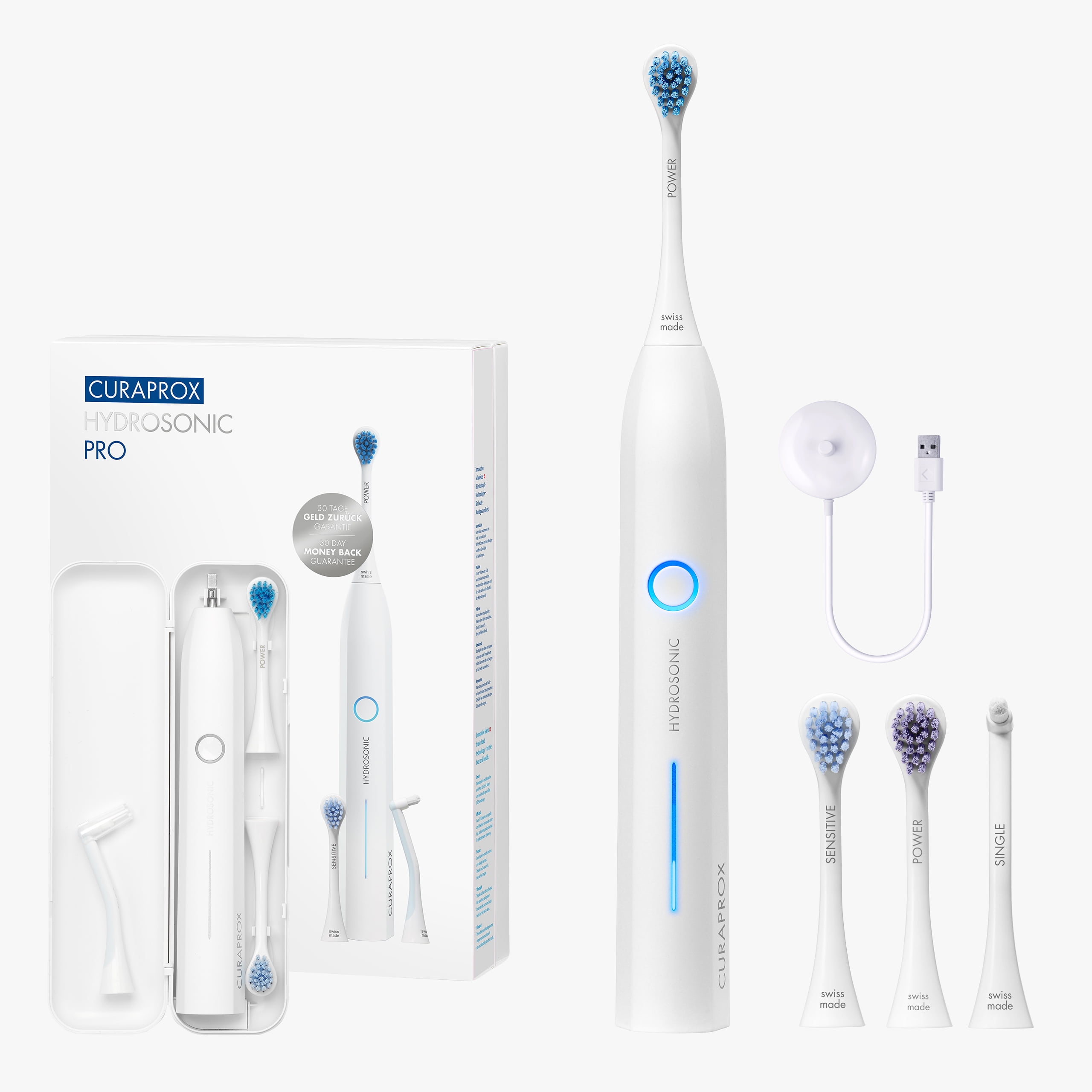 Curaprox Hydrosonic Pro Electric Toothbrush for Total Oral