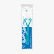 Curaprox Double-Bladed Tongue Scraper – Advanced Breath Freshening & Bacteria Removal