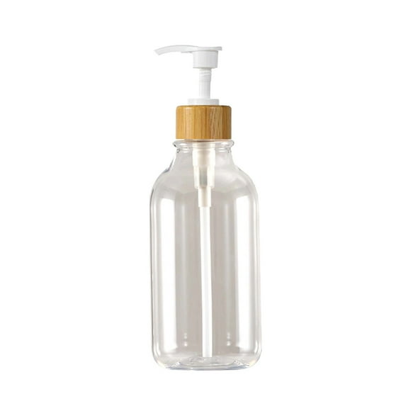 Curated Selection Shiogb 500Ml Soap Dispenser Refillable Plastic Pump Shampoo Dispenser Bottle Bathroom Accessories, Clear