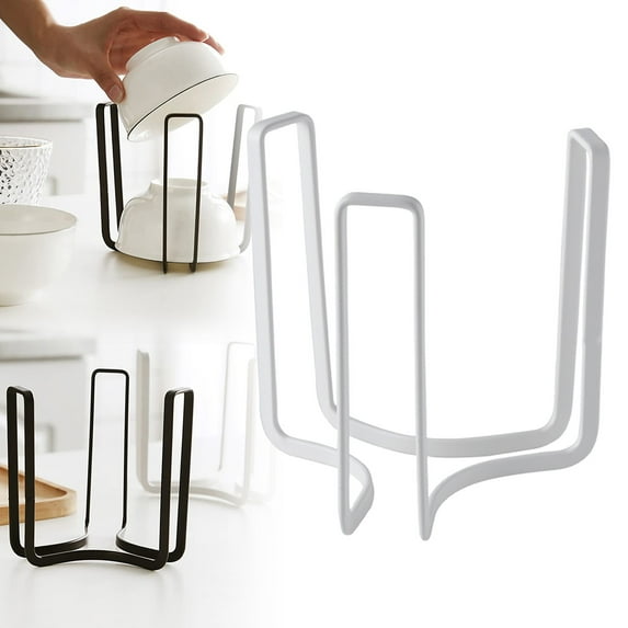 Curated Selection Shiogb Dinnerware Bowl Plate Holder Bowl Holders Organizer Fit for Bowl Metal Bowl Storage Display Rack for Kitchen Drawer Countertop Cabinet Shelf Cupboard, Kitchen Dish Rack B