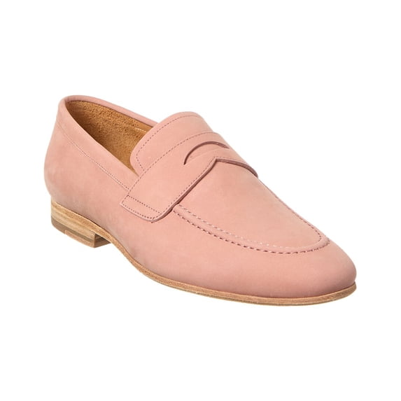 Curatore Suede Penny Loafer, 13, Pink