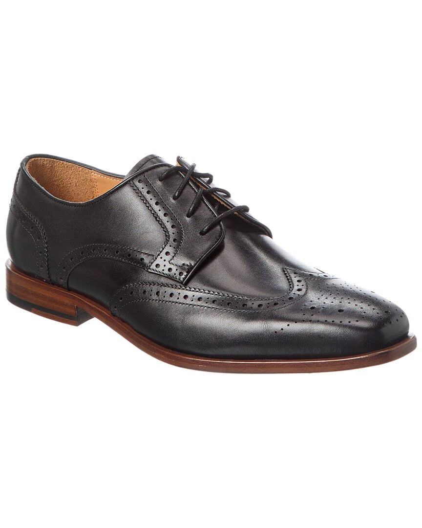Kuru Warhol Black Leather Lace Up Wingtip Oxford Shoes Men\'s sz 13. C41604_Mens-Cole-Haan-Morse-  main image 3