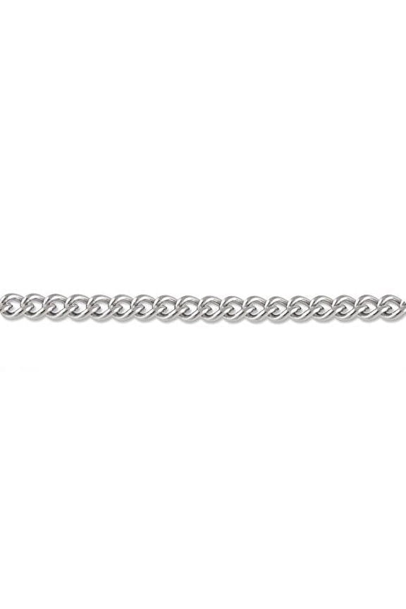 Curb Chain 3mm Surgical Stainless Steel (Priced per Foot) -
