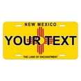 CurbNSign® Custom License Plate, Made in USA Aluminum Composite