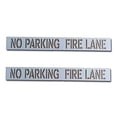 thumbnail image 1 of Curb N Sign Fire Lane Stencil - 4 Inch Premium No Parking Stencil for Customizing Curbs or Parking Lots - Reusable Made in USA with Thick Premium Plastic for multisurfaces (2 Pack), 1 of 5