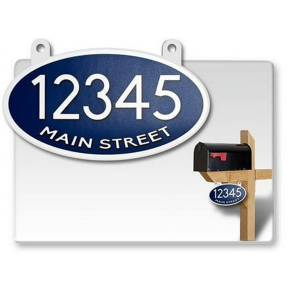 911 Address Reflective Sign