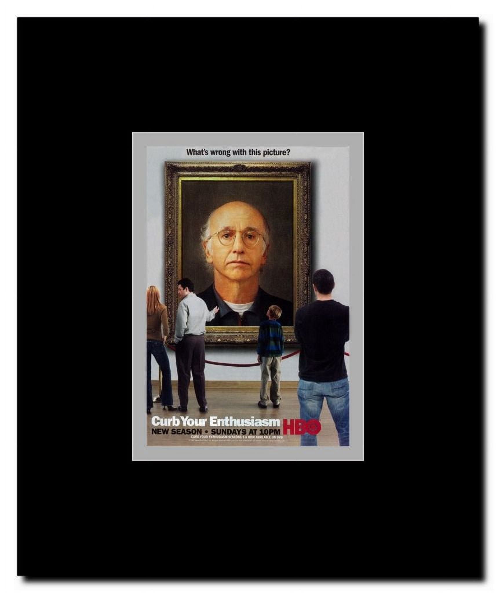 Curb Your Enthusiasm Framed Movie Poster