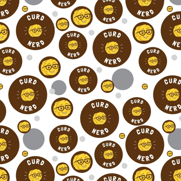 Curd Nerd Cheese Funny Humor Premium Gift Wrap Wrapping Paper Roll