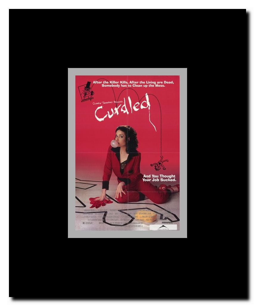 Curdled Framed Movie Poster