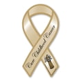 thumbnail image 1 of Cure Childhood Cancer Mini Ribbon Magnet, 1 of 1