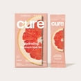 thumbnail image 1 of Cure Hydration Plant Based Electrolyte Mix | Powder for Dehydration Relief | Made with Coconut Water | Non-GMO | No Added Sugar | FSA & HSA | Vegan | Box of 8 Packets - Grapefruit, 1 of 5