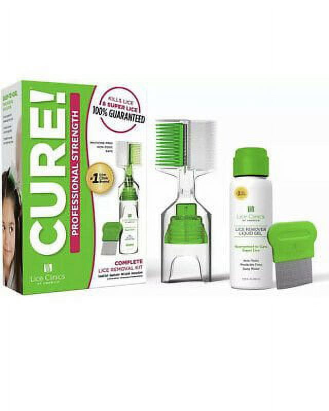 Cure! Professional Strength Complete Lice Removal Kit,