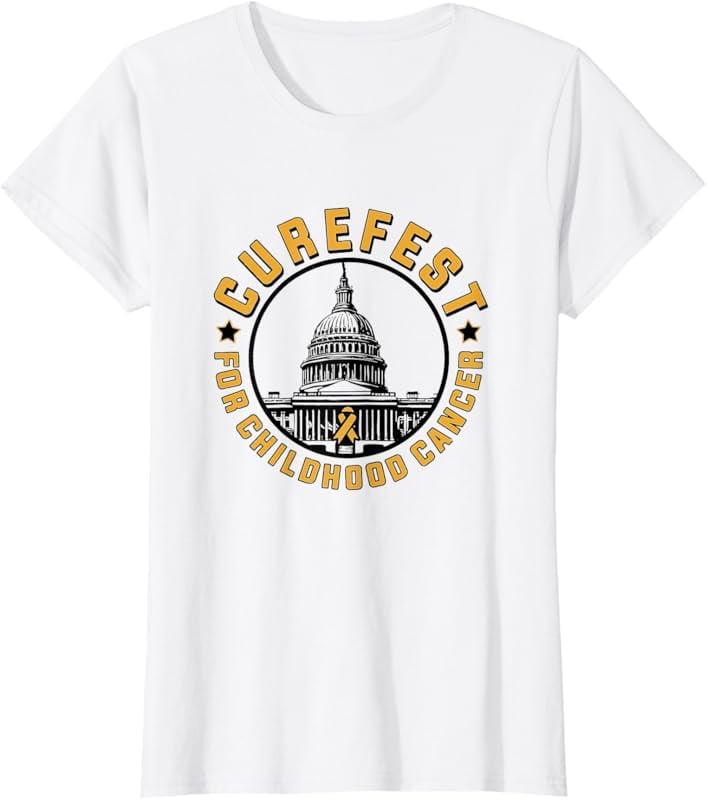 CureFest for Childhood Cancer 2024 Design 3 for Light Fabric TShirt
