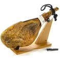 thumbnail image 1 of Cured Spanish Jamon Jamonprive - Serrano Ham Bone in from Spain 15 - 17 lb with Ham Stand & Knife, 1 of 5