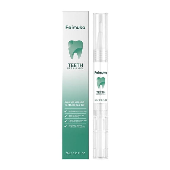 Cureend Tooth Repair Gel for Strengthening Enamel and Reducing Sensitivity, Gentle Formula for Daily Oral Care