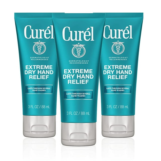 Curel Extreme Dry Hand Cream, Travel Size Lotion for Dryness Relief ...