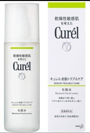 Curel Japanese Skin Care sebum Trouble Care Lotion 5.07 Ounce 150 Milliliters