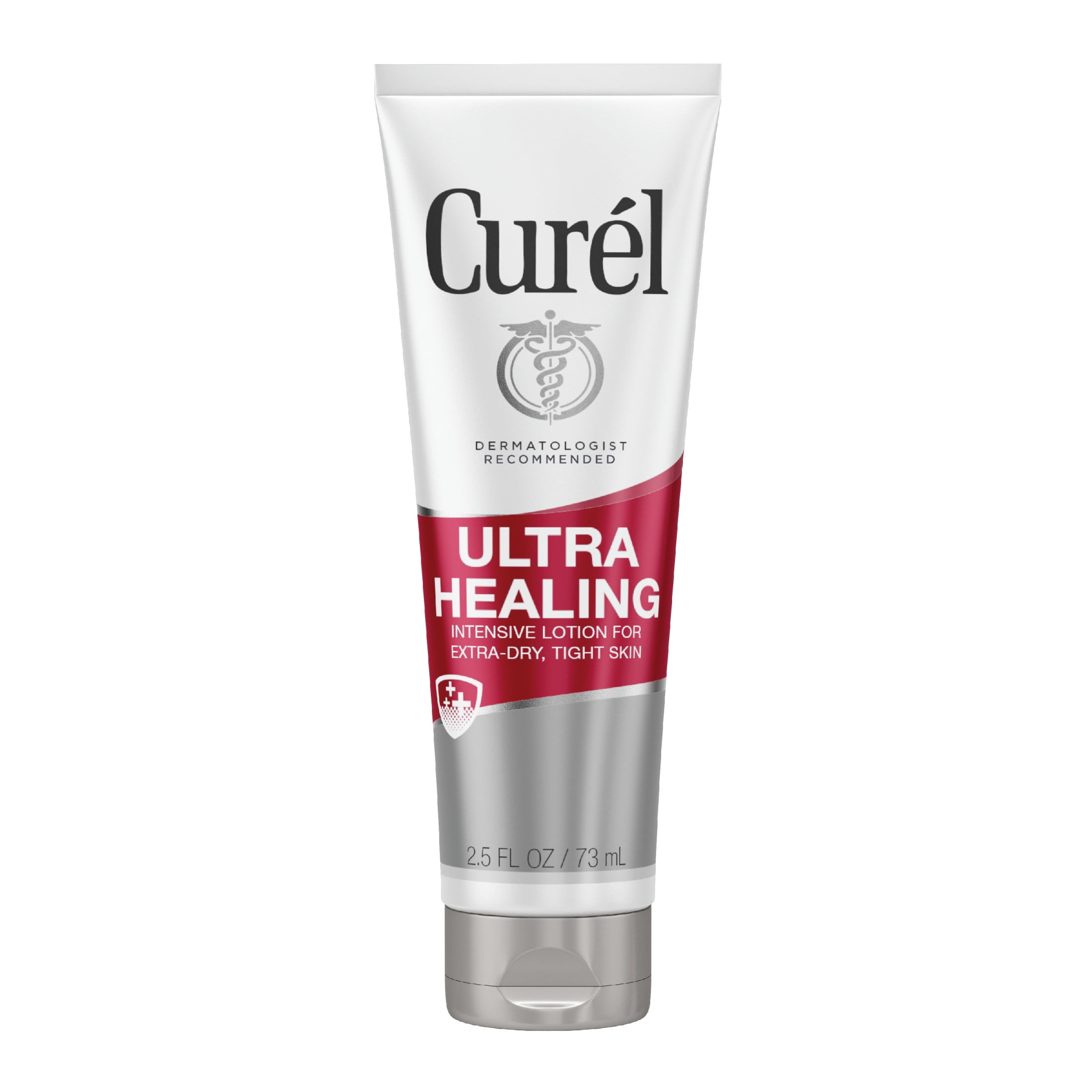 Curel Ultra Healing IntensiveFragrance-Free Lotion For Extra-Dry Skin, Dermatologist Recommended, Ideal for Sensitive Skin, Cruelty Free, Paraben Free 2.5 Oz