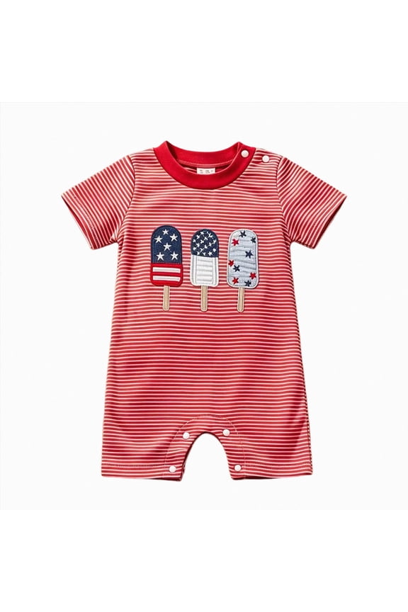 Baby Rompers Unisex Baby Boy Girl Bubble Romper Infant Oversize Plain Crewneck T-Shirt Romper 0 3 6 9 12 18 24 Months (Red,12-18 Months)