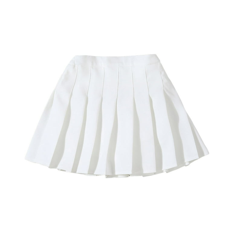 Curenmufel Tennis Skirts for Toddler Girls Girls Pleated Skirt