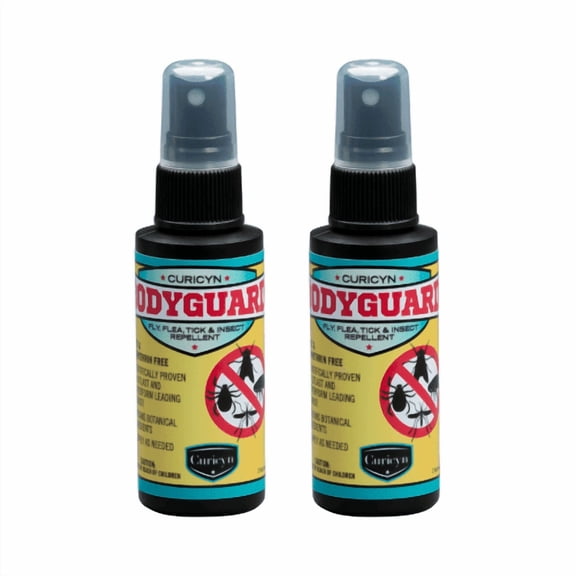 Curicyn BodyGuard Flea Tick and Insect Repellent 2OZ