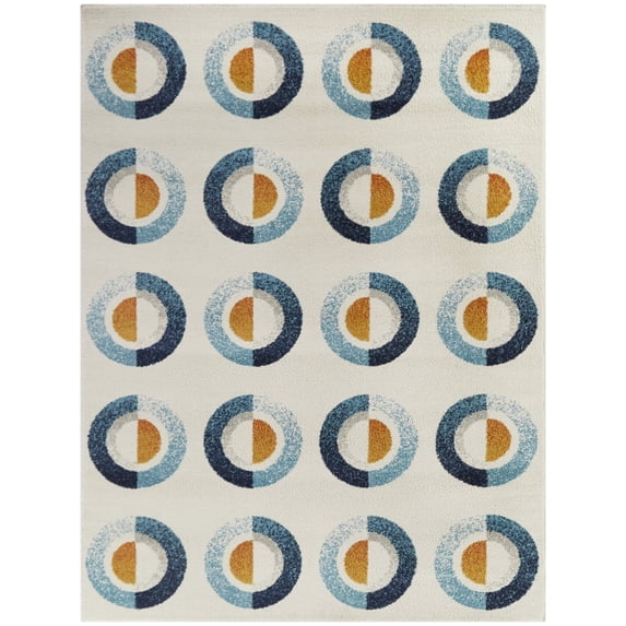 Curie Modern Geometric Area Rug