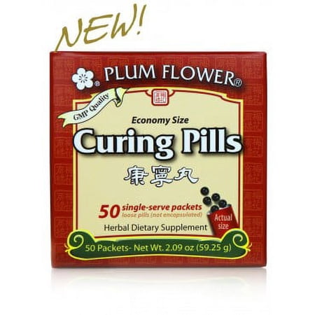 Curing Pills (Stick Pak) - Kang Ning Wan - Economy - Plum Flower by Mayway (Pack of 50)