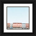 thumbnail image 1 of Curinga, Kim 12x12 Black Ornate Wood Framed with Double Matting Museum Art Print Titled - Commercial Row, 1 of 4
