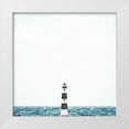 thumbnail image 1 of Curinga, Kim 12x12 White Modern Wood Framed Museum Art Print Titled - Lighthouse, 1 of 4