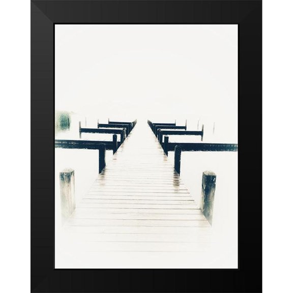 Curinga, Kim 12x14 Black Modern Framed Museum Art Print Titled - Bleached Pier I