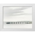 thumbnail image 1 of Curinga, Kim 14x12 White Modern Wood Framed Museum Art Print Titled - Sound Pier, 1 of 4