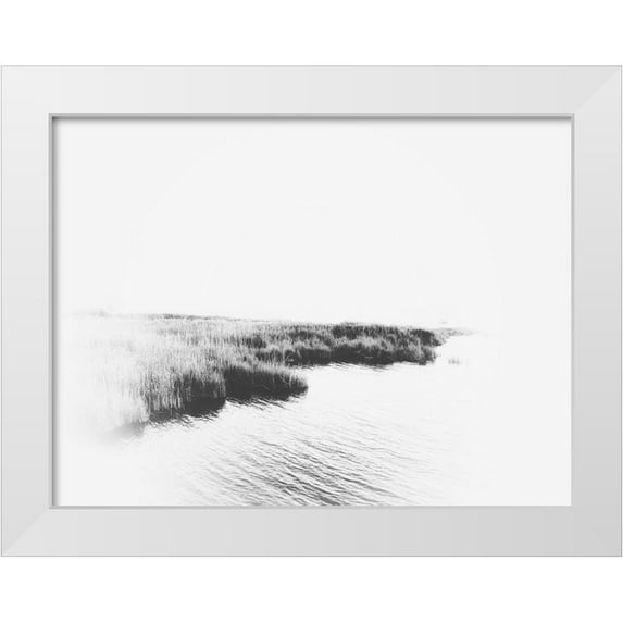 Curinga, Kim 18x15 White Modern Wood Framed Museum Art Print Titled - Bleached Marsh