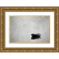 thumbnail image 1 of Curinga, Kim 32x23 Gold Ornate Wood Framed with Double Matting Museum Art Print Titled - Alone, 1 of 4