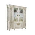 thumbnail image 1 of Curio with Gold Trim Accent, Antique White, 1 of 5