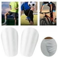 thumbnail image 1 of CurioCo Miniature Soccer Shin Guards for Adults Youth Kids, Lightweight Slip-In Football Shin Pads Ergonomic Curved Design Hard Shell Protection for Agility, 1 of 4