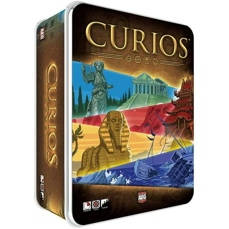 Curios - Archaeologist Worker Placement Board Game, Alderac Entertainment Group (AEG), Ages 14+, 2-5 Players, 15 Min