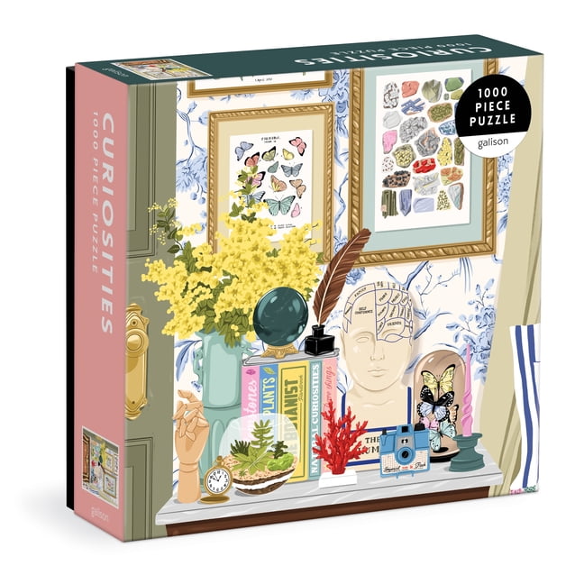 Curiosities 1000 Piece Puzzle with Illustrated Box