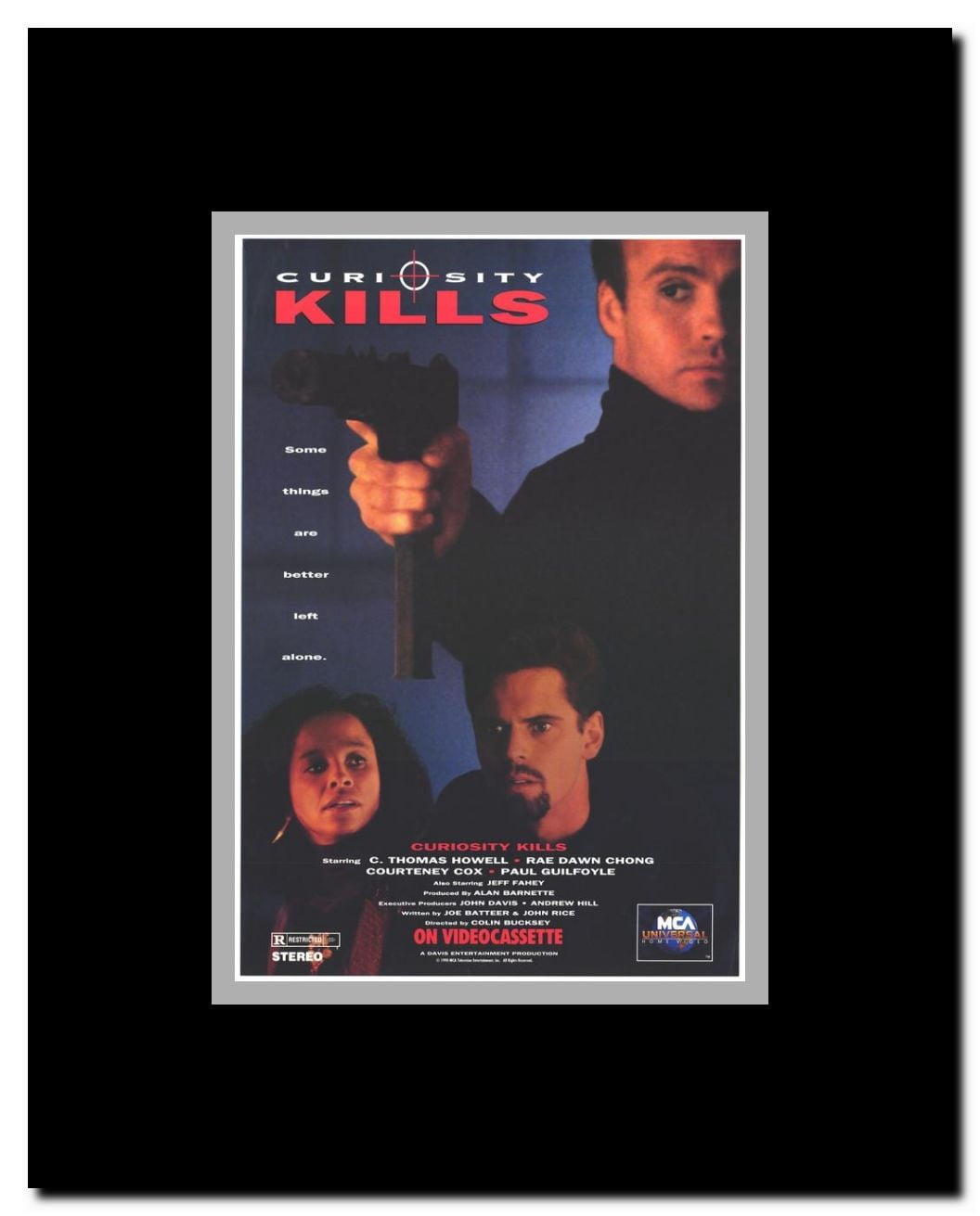 Curiosity Kills Framed Movie Poster