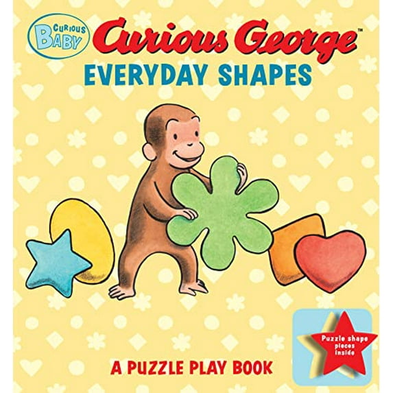 Pre-Owned Curious Baby: Everyday Shapes Puzzle Book: A Puzzle Play Book (Board book) 0547632320 9780547632322