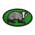 thumbnail image 1 of Curious Badger Applique Multi-Color Embroidered Hook & Loop Patch - 3 Inch Medium, 1 of 5