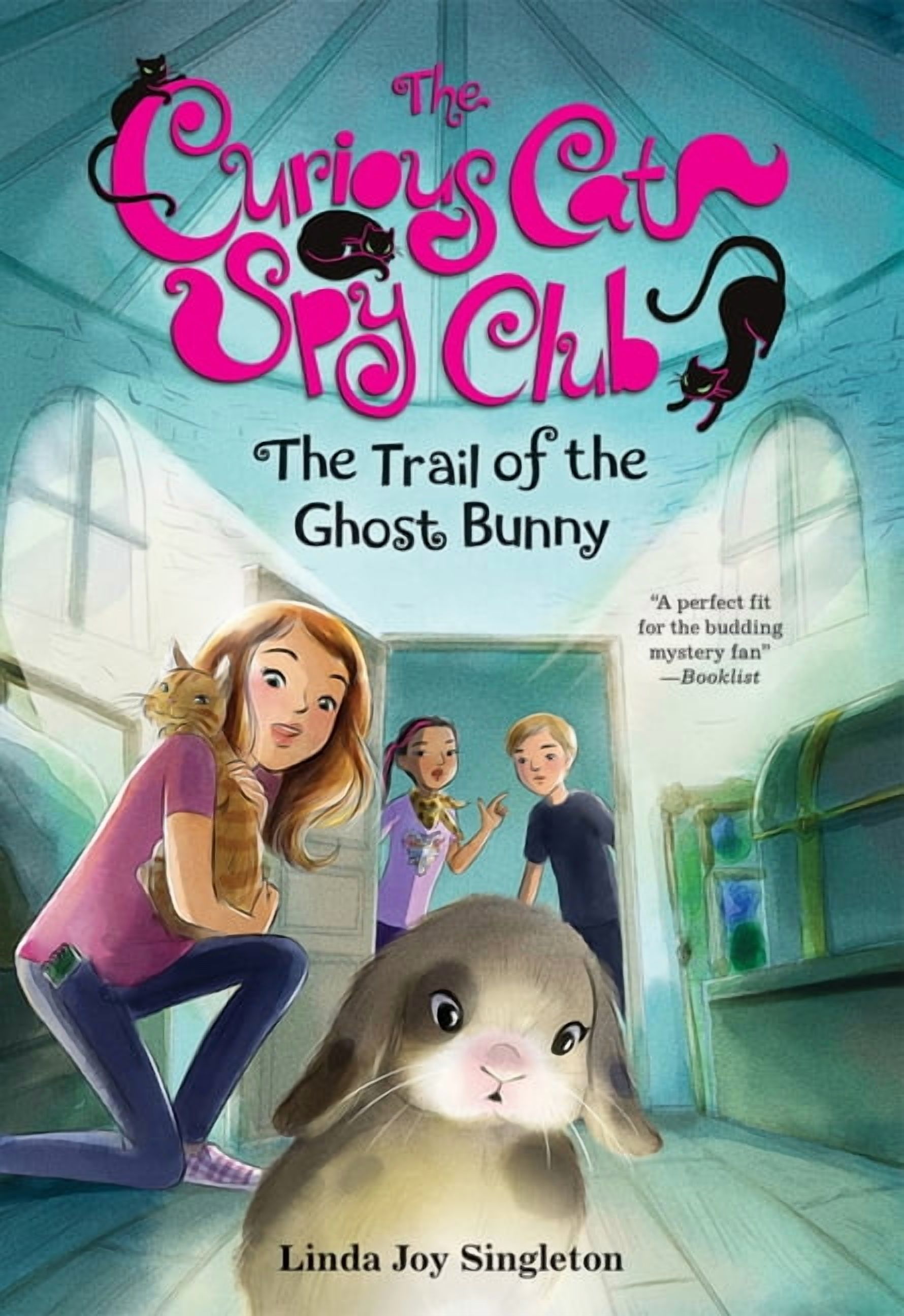 Curious Cat Spy Club: The Trail of the Ghost Bunny (Paperback ...