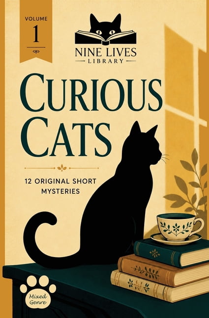 Curious Cats: 12 Original Short Mysteries, (Paperback)