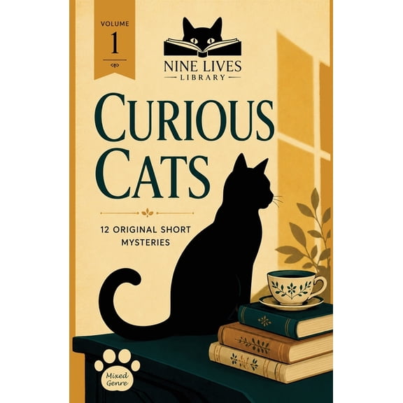 Curious Cats: 12 Original Short Mysteries, (Paperback)