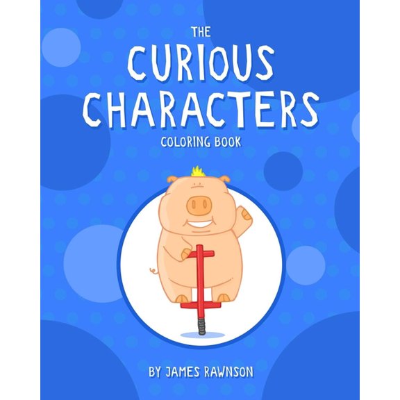 Curious Characters: Coloring Book (Paperback)
