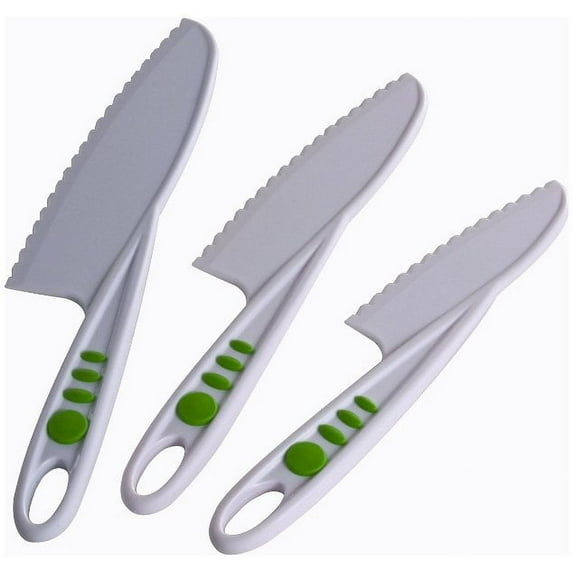 Curious Chef TCC50029 Three Piece Nylon Knife Set
