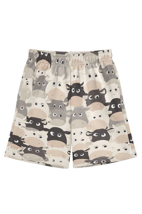 Curious Cow Athletic Shorts Breathable with Comfort Fit Drawstring Casual Sweatshorts Large