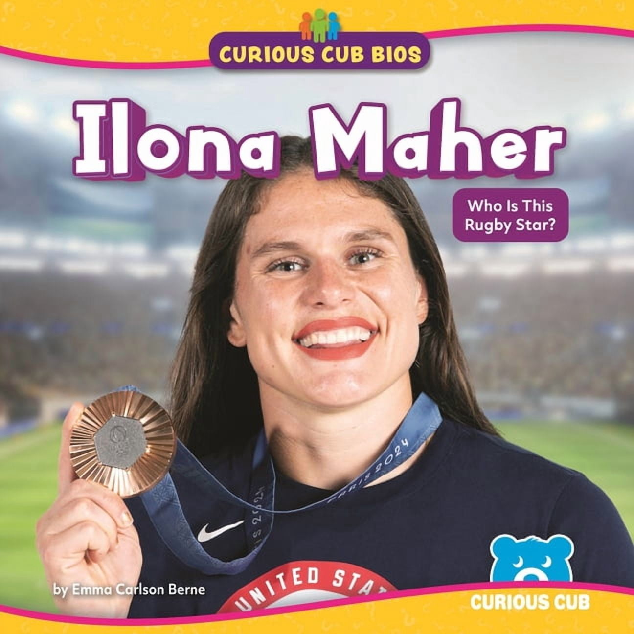 Curious Cub BIOS Ilona Maher: Who Is This Rugby Star?, (Paperback)
