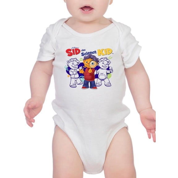 Curious Explorer, Sid the Science Kid Science Adventure Graphic Baby's Bodysuit