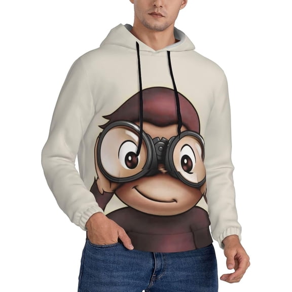 Curious George 13 Hoodie Fashion Hip Hop Women/Men Hoodie Sweatshirt With Pocket